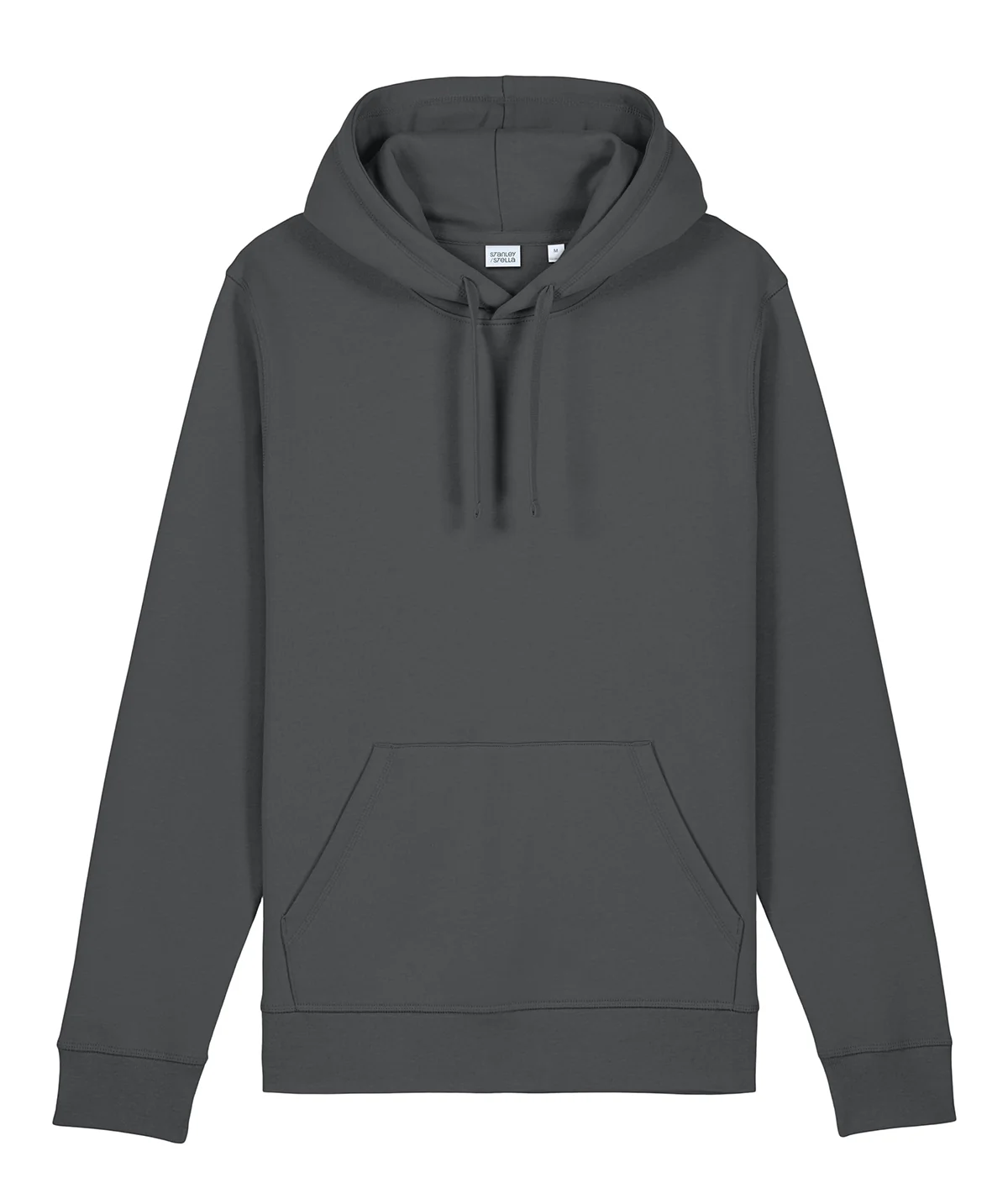 Blank charcoal pullover hoodie